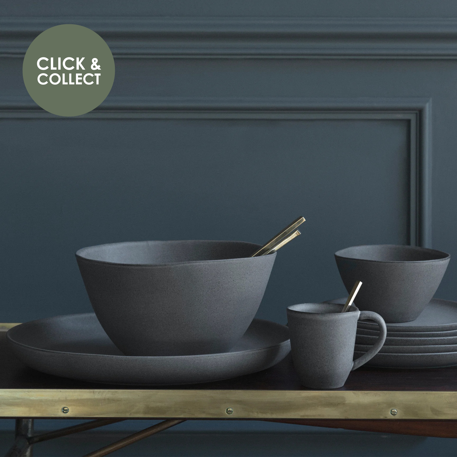 Studio Stoneware Salad Bowl